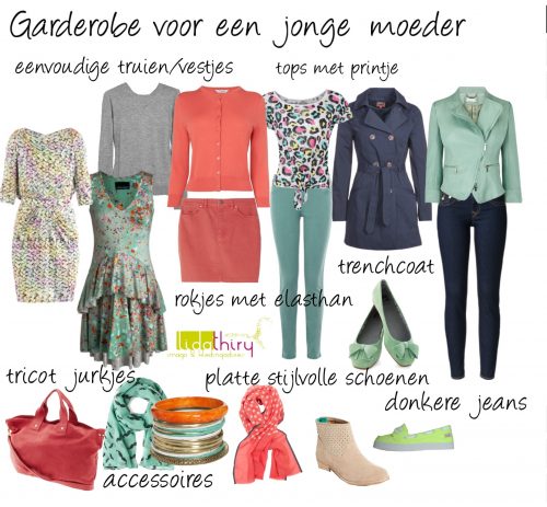 Zo ziet een garderobe voor een jonge moeder er uit