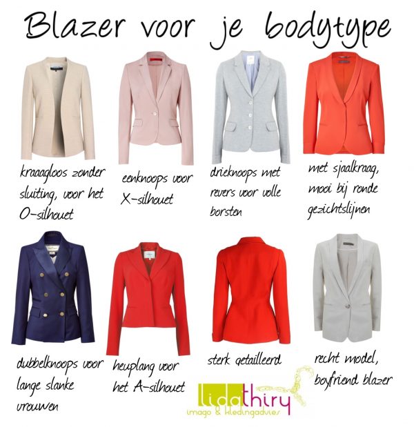 De ideale blazer voor jouw bodytype