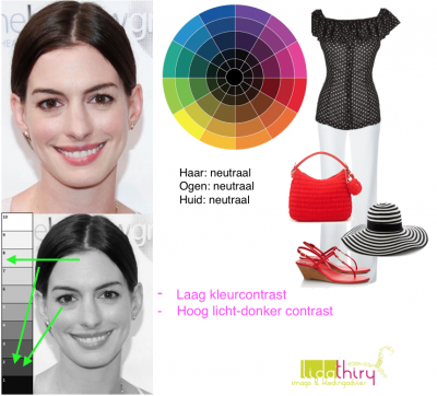 de contrastniveau's in je outfit - laag kleurcontrast - lida thiry