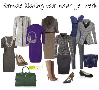 Formele kleding gewenst wat draag je dan Lida Thiry
