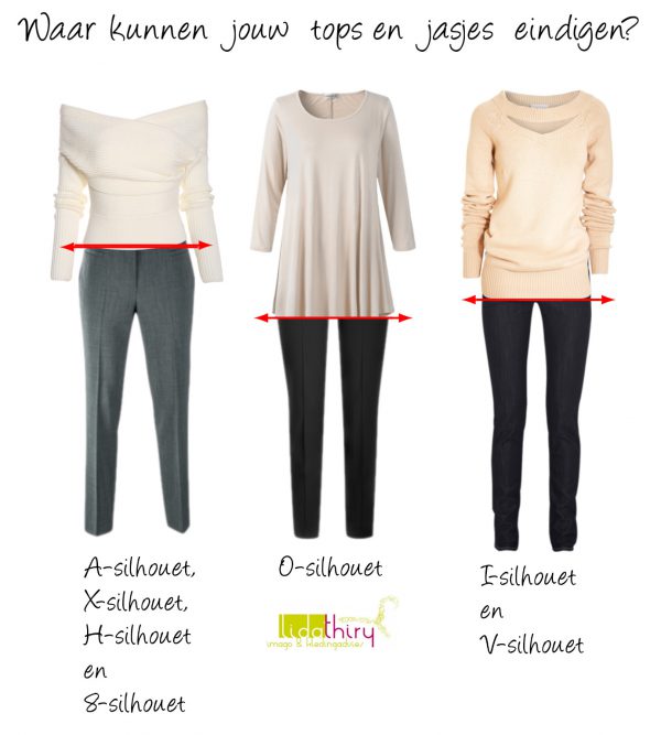 De ideale lengte van je top - lijnen in kleding (5)