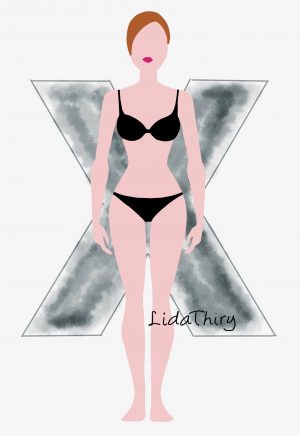 Het X-silhouet - je horizontale proporties