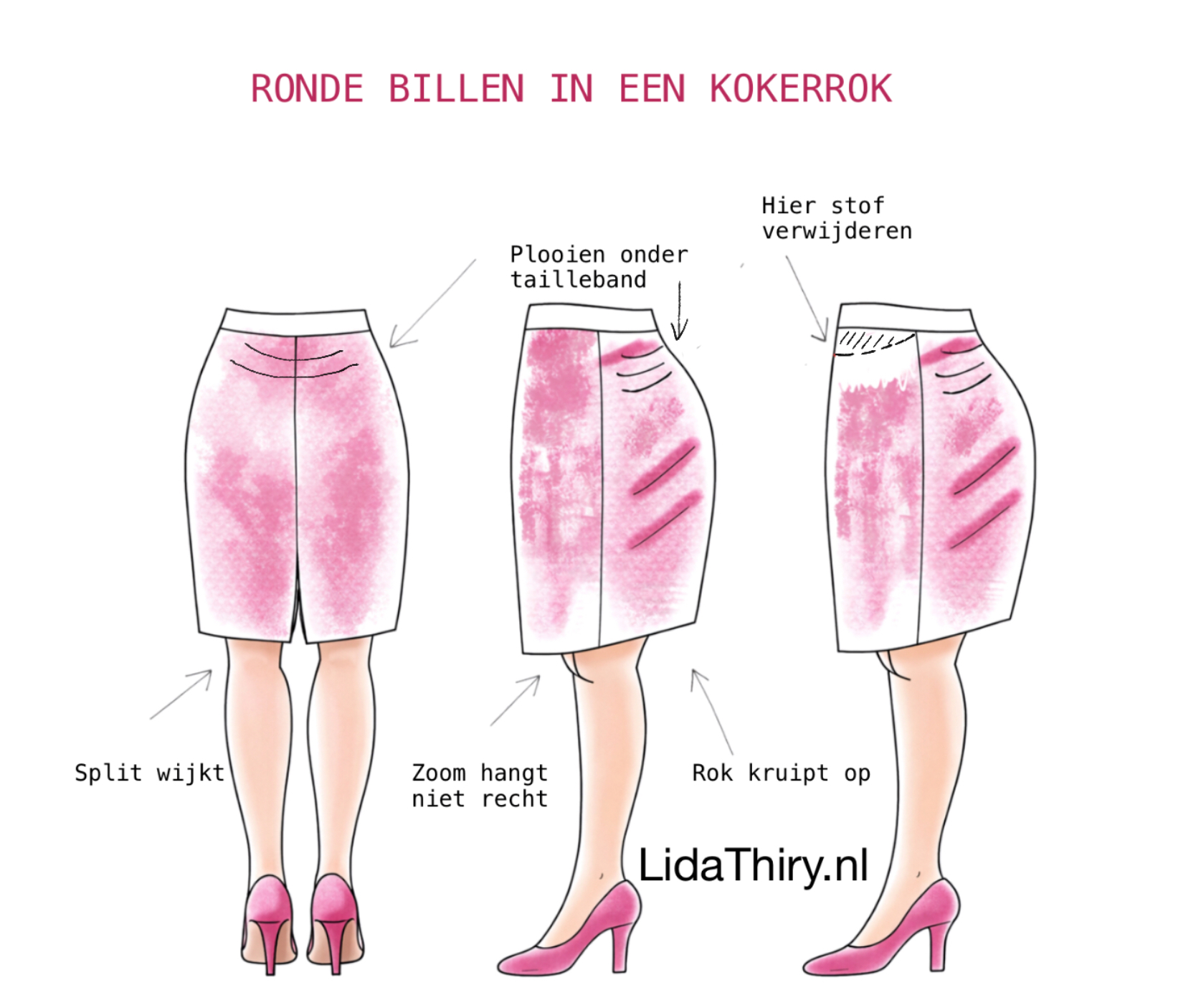 Zo vallen ronde billen minder op