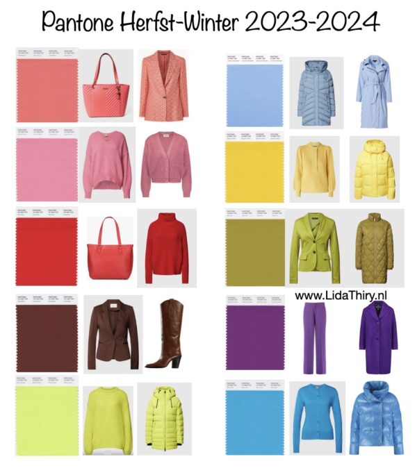 Modekleuren herfst-winter 2023-2024